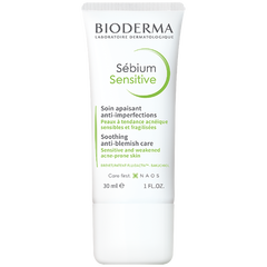 Bioderma Sébium Sensitive łagodzący krem wspomagający leczenie skóry trądzikowej, 30 ml_1