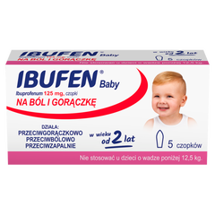 Ibufen Baby czopki 125 mg, 5 szt./1 opak._2