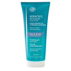 Ducray Keracnyl żel oczyszczający do twarzy, 200 ml_1
