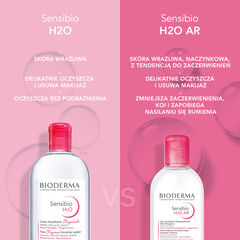 Bioderma Sensibio H2O AR woda micelarna do cery naczynkowej, 250 ml_2