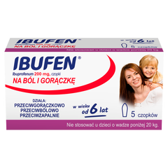 Ibufen czopki 200 mg, 5 szt./1 opak._1
