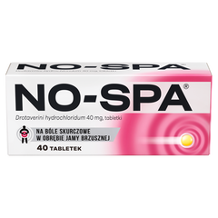 No-Spa lek przeciwbólowy, 40 tabl./1 opak._1