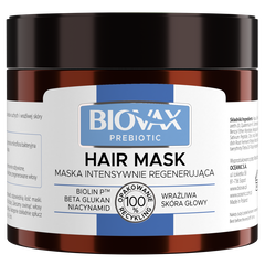 L'biotica Biovax Prebiotic maska do włosów suchych i wrażliwej skóry głowy, 250 ml_1