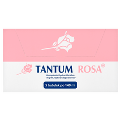 Tantum Rosa roztwór dopochwowy, 5x140 ml/1 opak._1