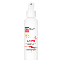 Emolium Suncare wodoodporny mineralny spray ochronny do ciała SPF50+, 100 ml_1