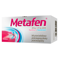 Metafen tabletki przeciwbólowe, 50 tabl./1 opak._1