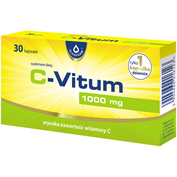C-Vitum 1000 mg suplement diety, 30 kaps./1 opak._1
