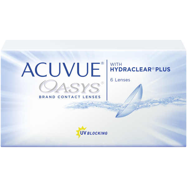 Acuvue Oasys dwutygodniowe soczewki kontaktowe moc -1.75, 6 szt./1 opak._1