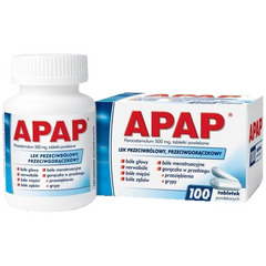 Apap tabletki powlekane, 100 tabl./1 opak._2