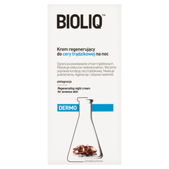 Bioliq Dermo regenerujący krem do cery trądzikowej na noc, 50 ml_1