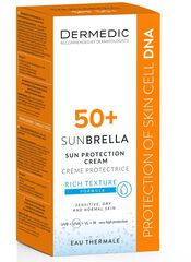Dermedic Sunbrella wodoodporny krem ochronny SPF50+ do skóry suchej i normalnej, 50 ml_2