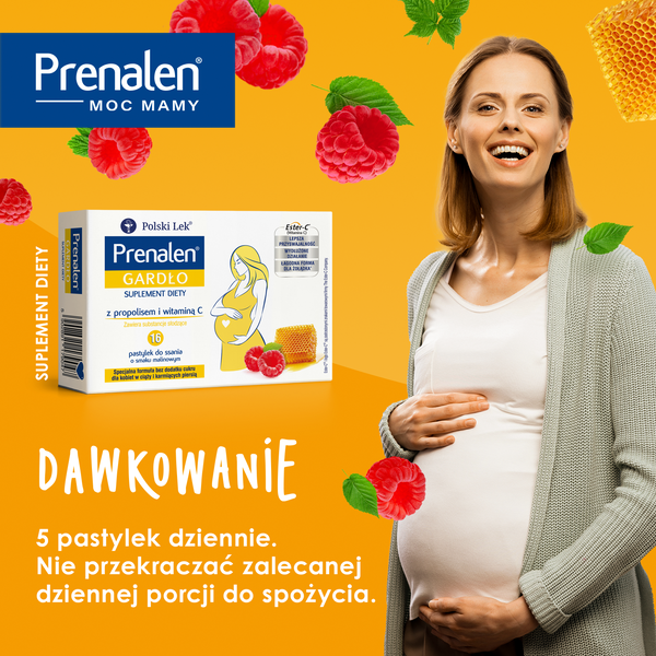 Prenalen Gardło tabletki do ssania, 16 tabl./1 opak._2