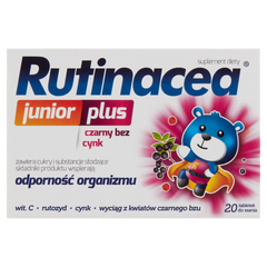 Rutinacea Junior Plus tabletki do ssania, 20 szt./1 opak._1