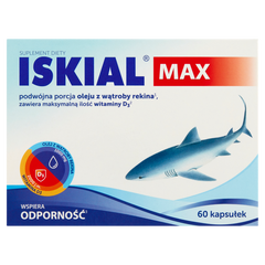 Iskial Max suplement diety, 60 kaps./1 opak._1