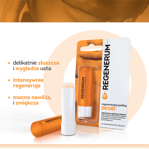 Regenerum regeneracyjny peeling do ust, 5 g_4