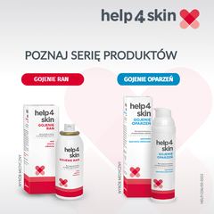 Help 4 Skin Gojenie Pękniętej Skóry plaster w żelu na gojenie pęknięć skóry, 1 opak._2