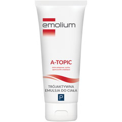 Emolium A-Topic trójaktywna emulsja do ciała dla dzieci, 200 ml_1