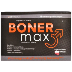 Avet Boner Max tabletki powlekane, 15 tabl./1 opak._1
