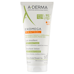 A-Derma Exomega Control mleczko emolientowe do ciała dla skóry suchej i skłonnej do atopii, 200 ml_1