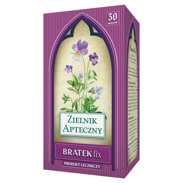 Zielnik Apteczny Bratek Fix zioła do zaparzania, 30 sasz./1 opak._1