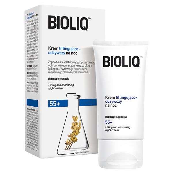 Bioliq 55+ krem liftingująco-odżywczy na noc 55+, 50 ml_2