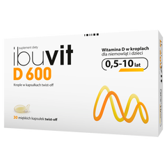 Ibuvit D 600 suplement diety, 30 kaps./1 opak._1