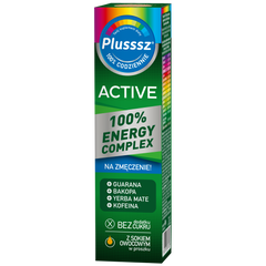 Plusssz Active 100% Energy Complex tabletki musujące, 20 tabl./1 opak._2