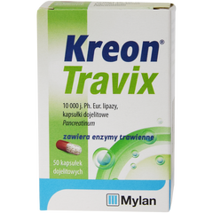 Kreon Travix Travix kapsułki dojelitowe, 50 kaps./1 opak._1