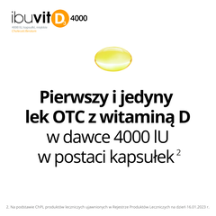 Ibuvit D3 4000 IU suplement diety, 60 kaps./1 opak._2