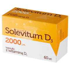 Solevitum D3 2000 suplementy diety, 60 kaps./1 opak._1
