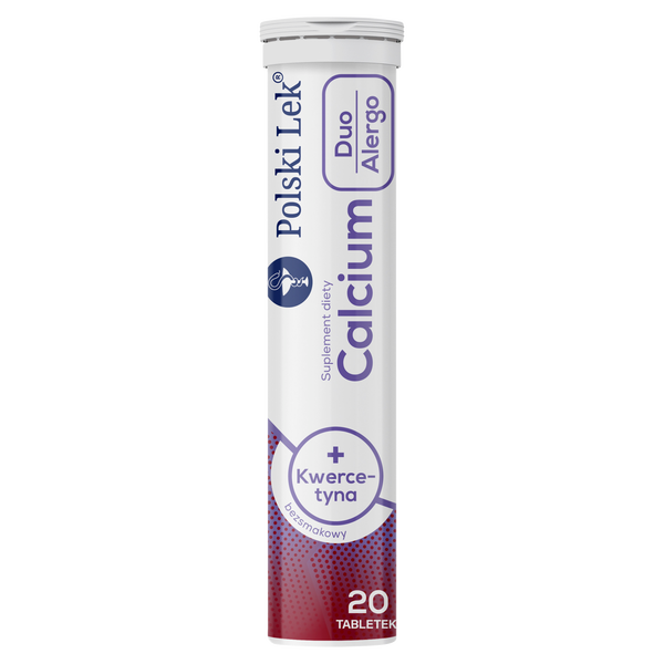 Calcium Duo Alergo tabletki musujące, 20 tabl./1 opak._1