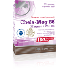 Olimp Labs Chela-Mag B6 suplement diety magnez + Wit. B6, 60 kaps./1 opak._1