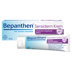 Bepanthen Sensiderm wyrób medyczny: kojący krem, 20 g_1