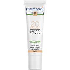 Pharmaceris F Matt-Mineral-Correction mineralny dermo-fluid matujący SPF30 20 natural, 30 ml_1