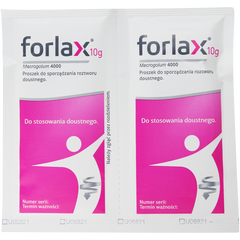 Forlax proszek do sporządzania roztworu doustnego, 10 g, 20 sasz./1 opak._2