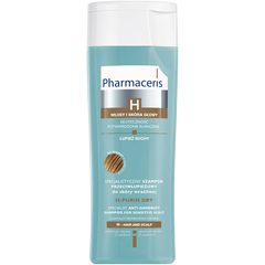Pharmaceris H H-Purin Dry specjalistyczny szampon przeciwłupieżowy do skóry wrażliwej, łupież suchy, 250 ml_1