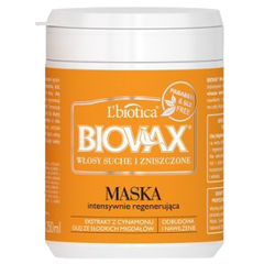 L'biotica Biovax maska do włosów suchych i zniszczonych, 250 ml/1 opak. _1