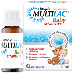 Multilac Baby Synbiotyk krople doustne, 5 ml/1 opak. _1