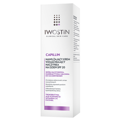 Iwostin Capillin wzmacniający krem na naczynka do twarzy z SPF20 o lekkiej konsystencji, 40 ml_2