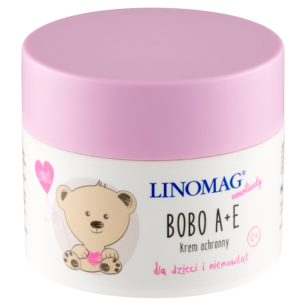 Linomag Bobo A+E krem ochronny dla dzieci i niemowląt od 1. dnia życia, 50 ml_1