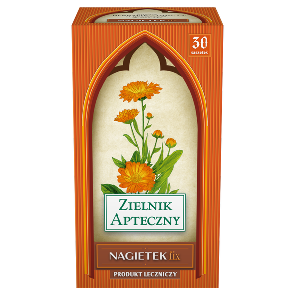 Zielnik Apteczny Nagietek Fix zioła do zaparzania, 30 sasz./1 opak._2