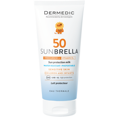 Dermedic Sunbrella wodoodporne mleczko ochronne dla dzieci SPF50, 100 g_1
