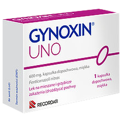 Gynoxin Uno kapsułka dopochwowa 600 mg, 1 kaps./1 opak._1