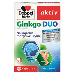 Doppelherz Aktiv Ginko Duo suplement diety, 60 kaps./1 opak._1