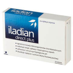 Iladian Direct Plus tabletki dopochwowe, 10 kaps./1 opak._1