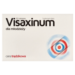 Visaxinum Dla Młodzieży suplement diety, 30 tabl./1 opak._1