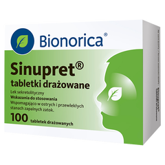 Sinupret tabletki drażowane, 100 tabl./1 opak._1