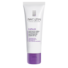 Iwostin Capillin wzmacniający krem na naczynka do twarzy z SPF20 o bogatej konsystencji, 40 ml_1