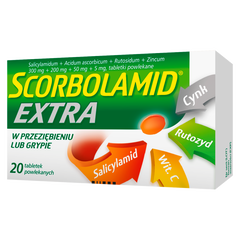 Scorbolamid Extra tabletki powlekane, 20 tabl./1 opak._1