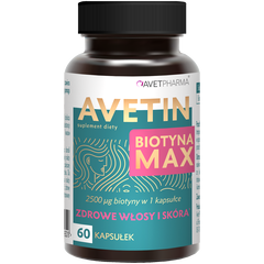 Avetin Biotyna Max suplement diety, 60 kaps./1 opak._1